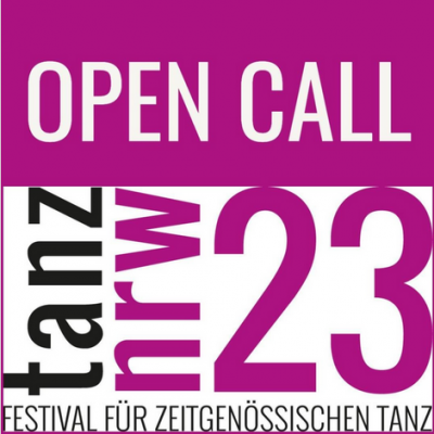 tanz nrw 23: OPEN CALL fürs Vorstellungsprogramm 